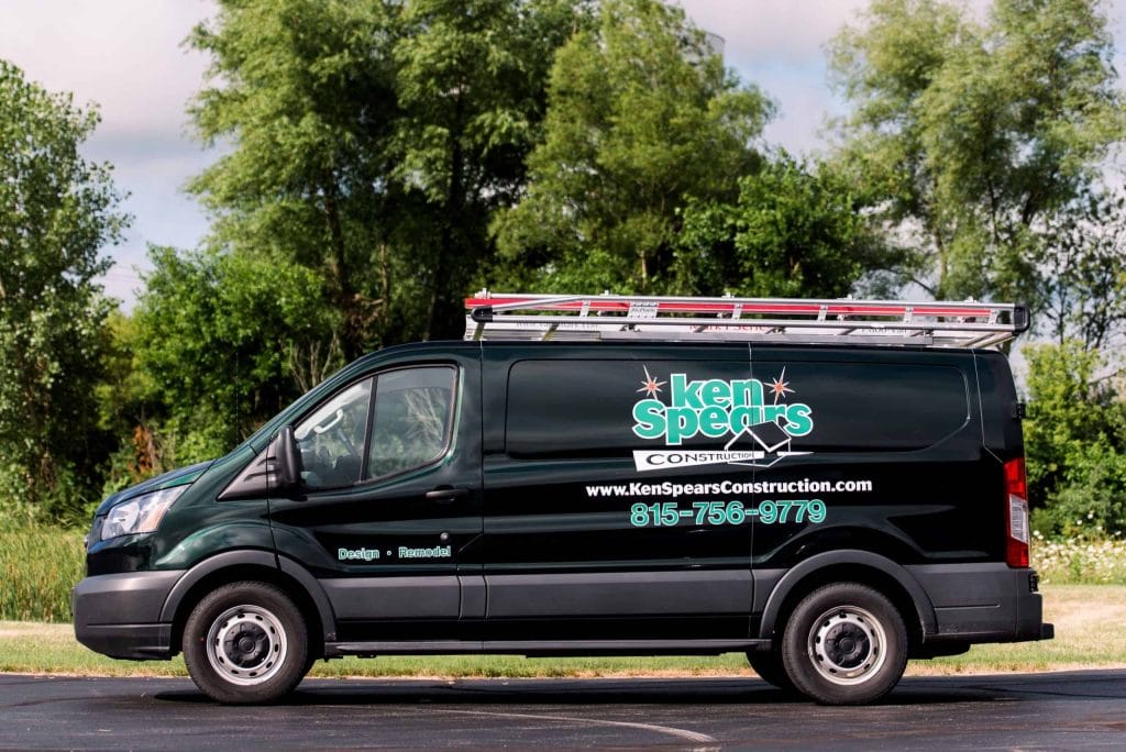 Ken Speark Construction work van