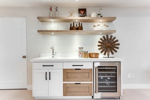 Kitchen in a model home in Herriman, Utah.
