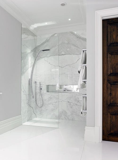 walk in shower remodel