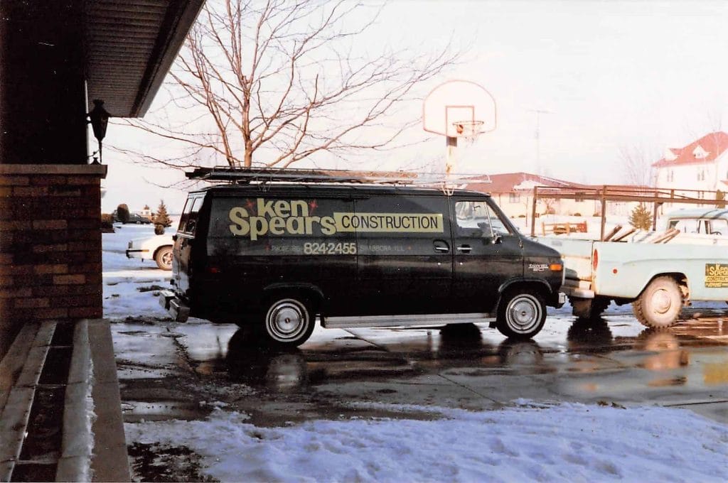 Ken Spears Construction van