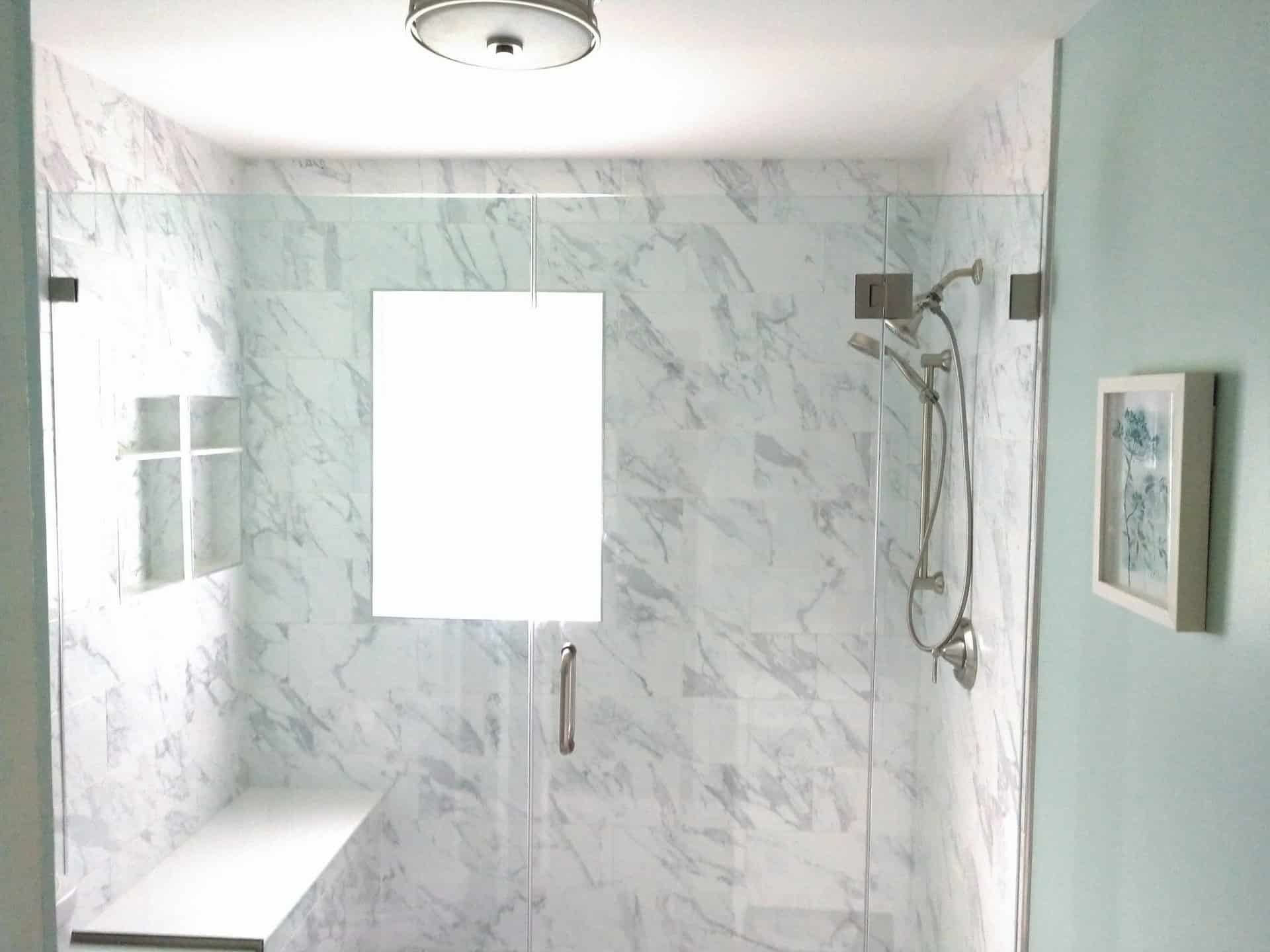 new shower replacement