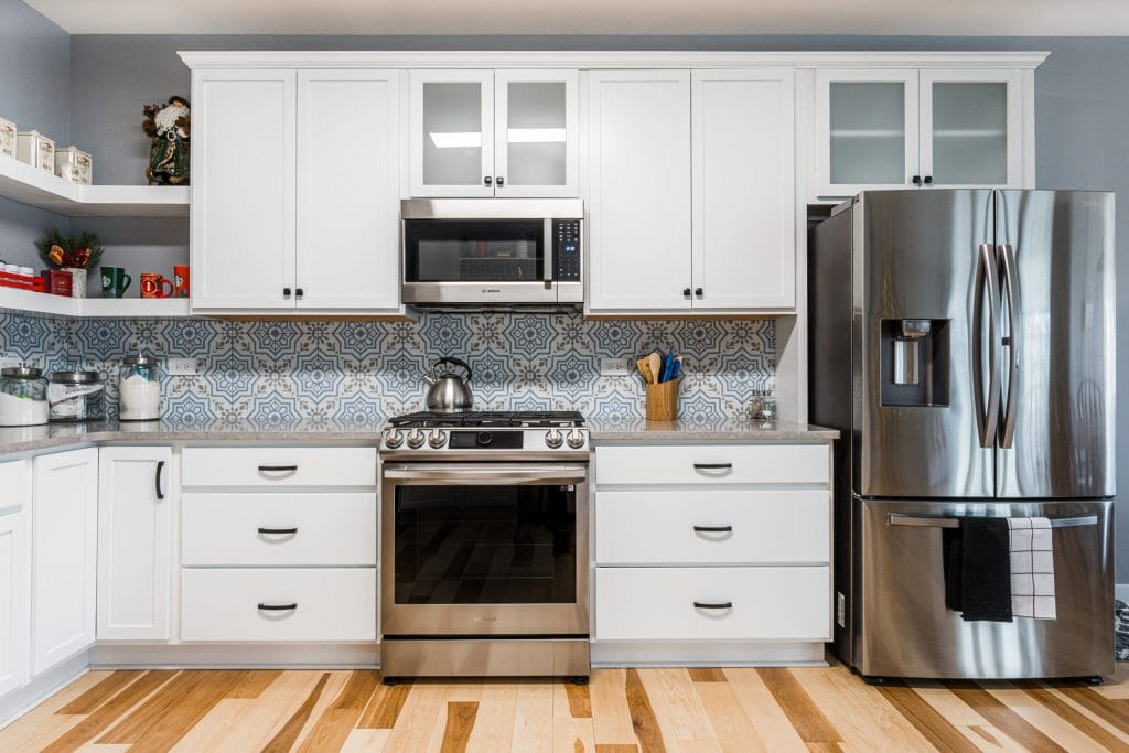 dekalb log home kitchen remodel