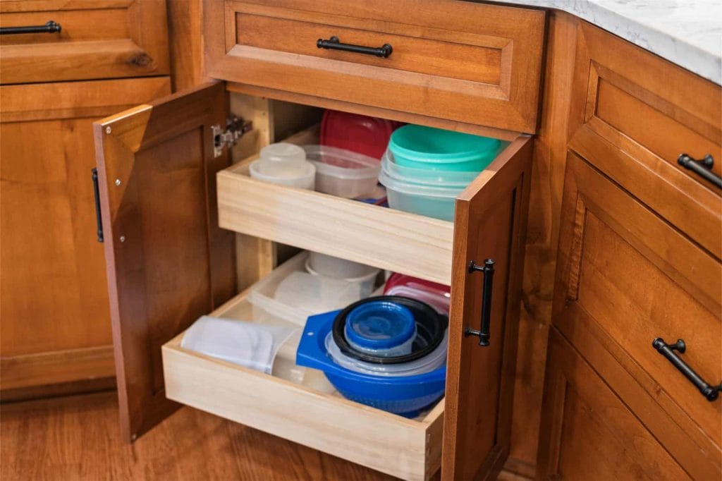 corner cabinet storage