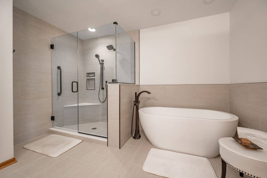 luxury bathroom remodel