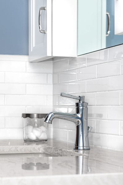 sink and faucet closeup