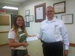 Scholarship recipient