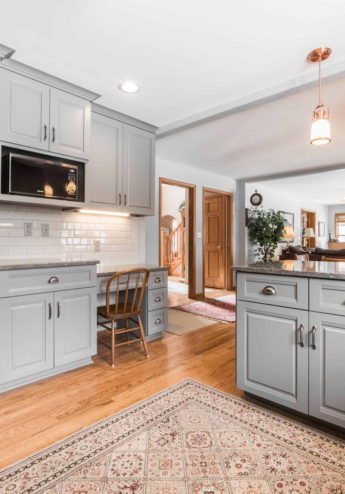 Kitchen remodel photo taken in Geneva IL home.