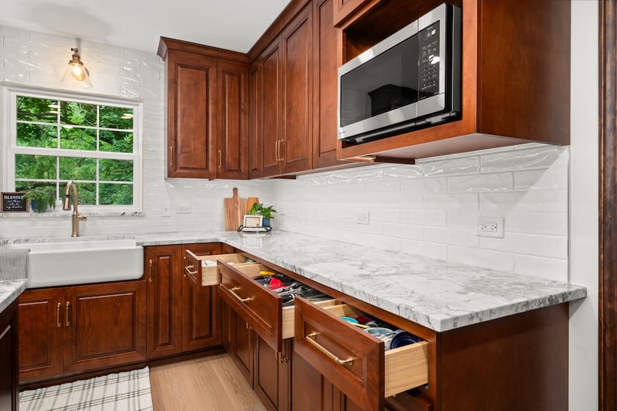 Granite top counters