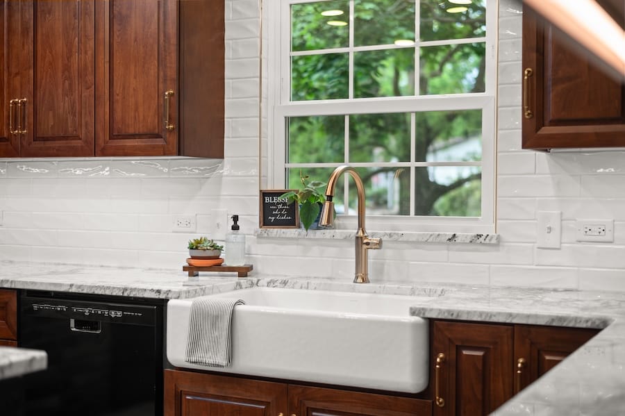 Kitchen sink from remodel