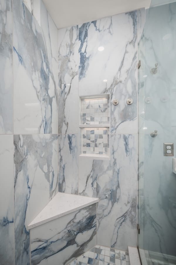 Master bathroom refresh with new tiling