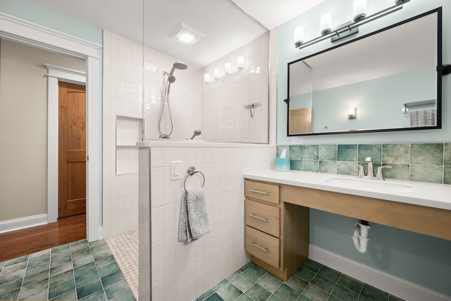 Featured Project: Accessible Bathroom Renovation Completed from Miles Away